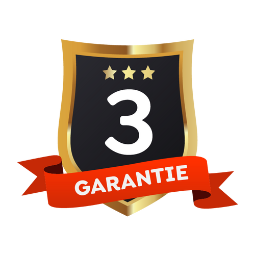 3 Jaar Garantie