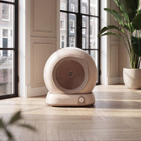 Poopy Nova Pro automatische kattenbak in Dune Beige