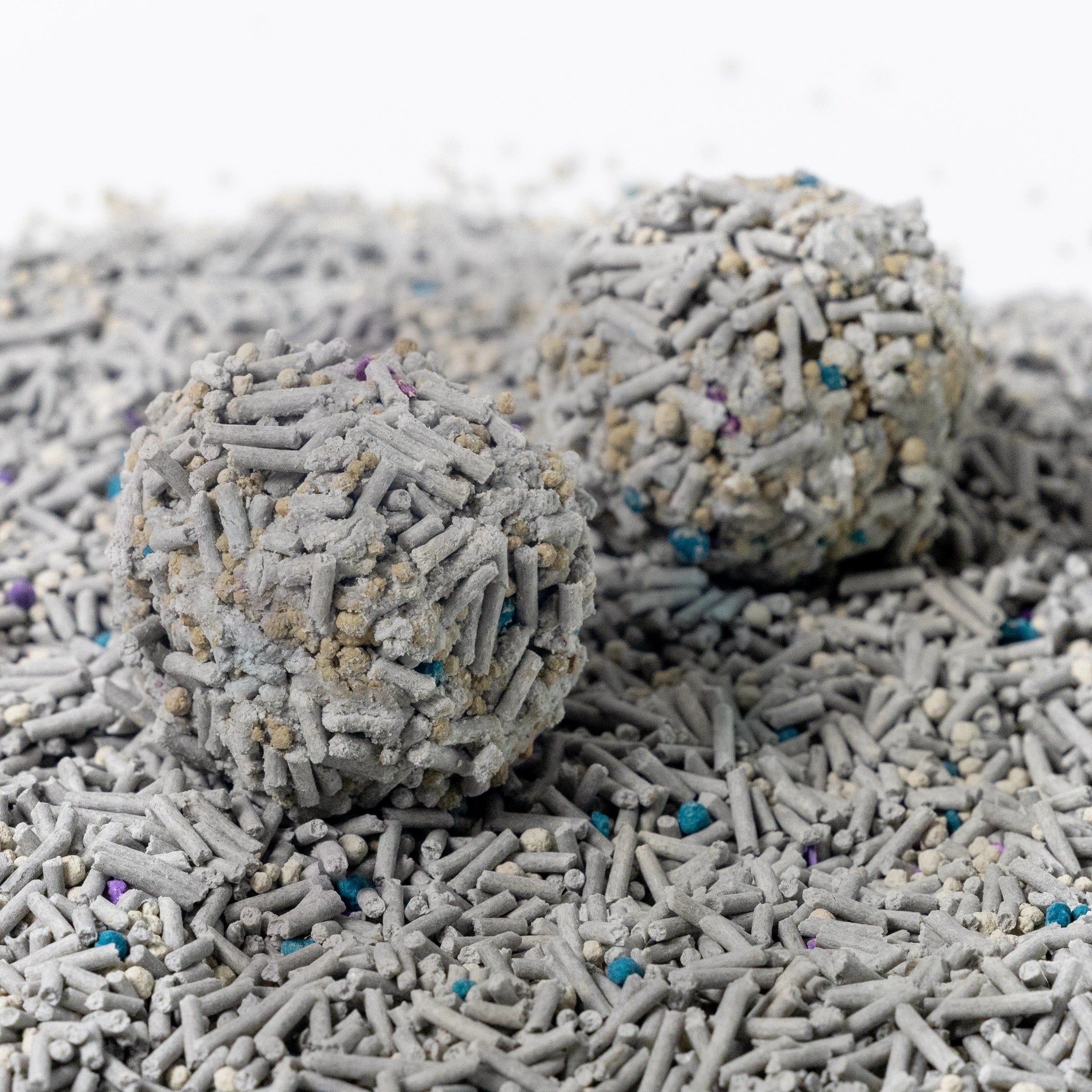 Solid clumps that don't fall apart