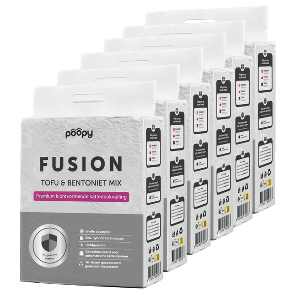 Fusion Grit - 6 zakken - (Kattenbakvulling)