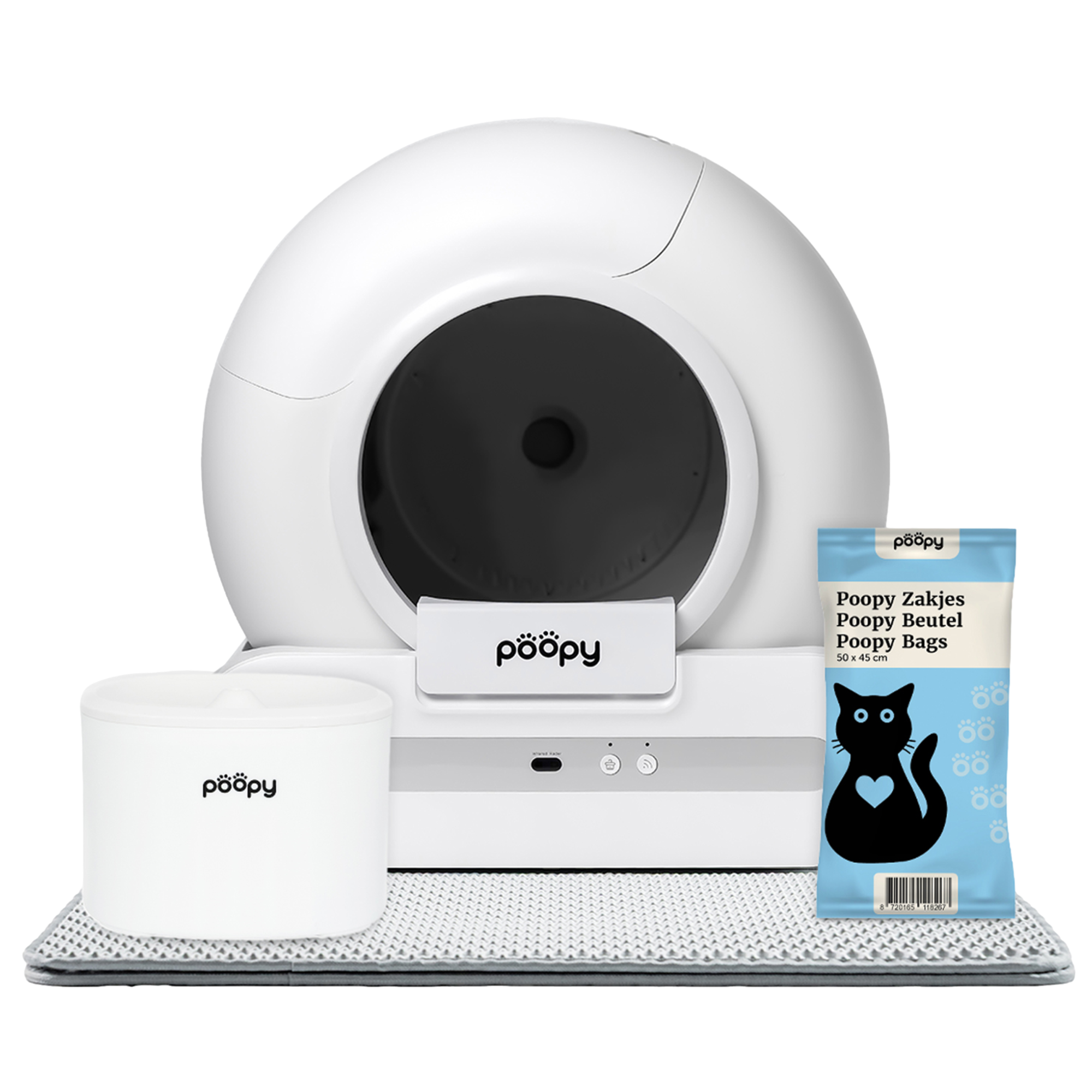 Poopy - Self-Cleaning Litter Boxes