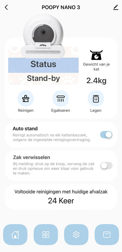 App-scherm 1