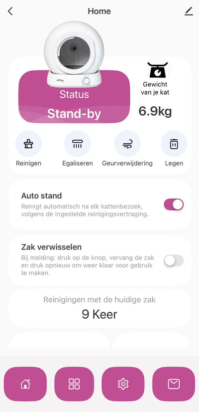 App-scherm 1