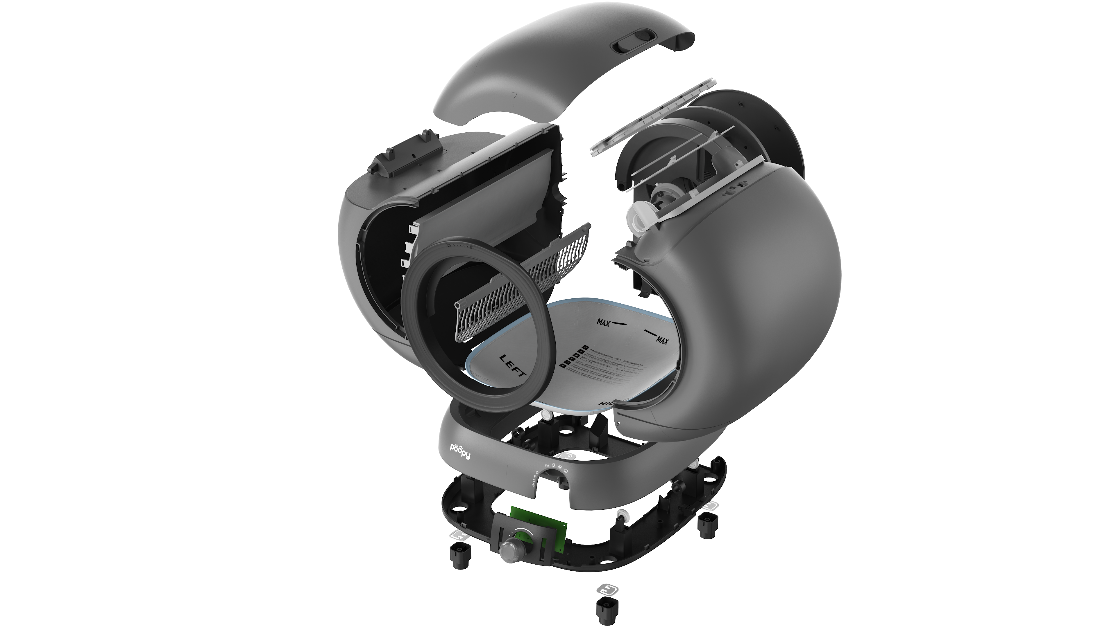 Poopy Nova Pro  Space Gray