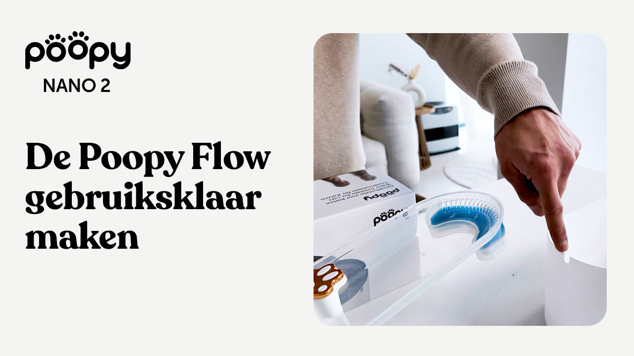 Poopy Flow für die Nutzung vorbereiten