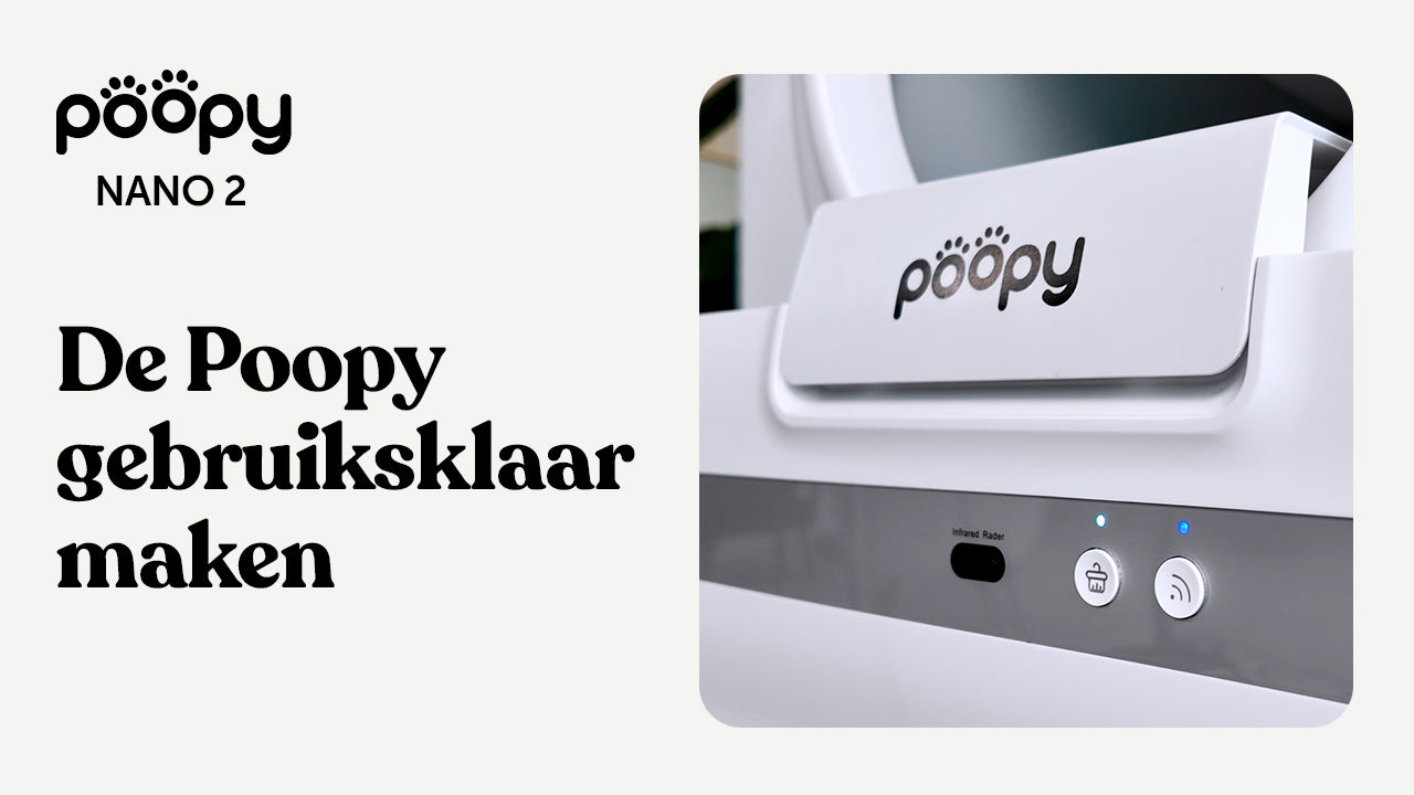 Avant la première utilisation de Poopy